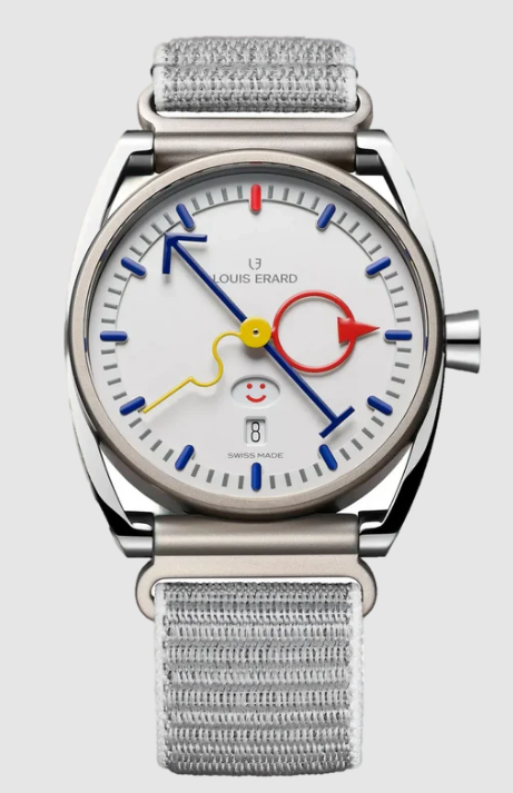 Louis Erard x alain silberstein LA SEMAINE BLANCHE LOUIS ERARD X ALAIN SILBERSTEIN 75357TT01.BTT83 Replica watch